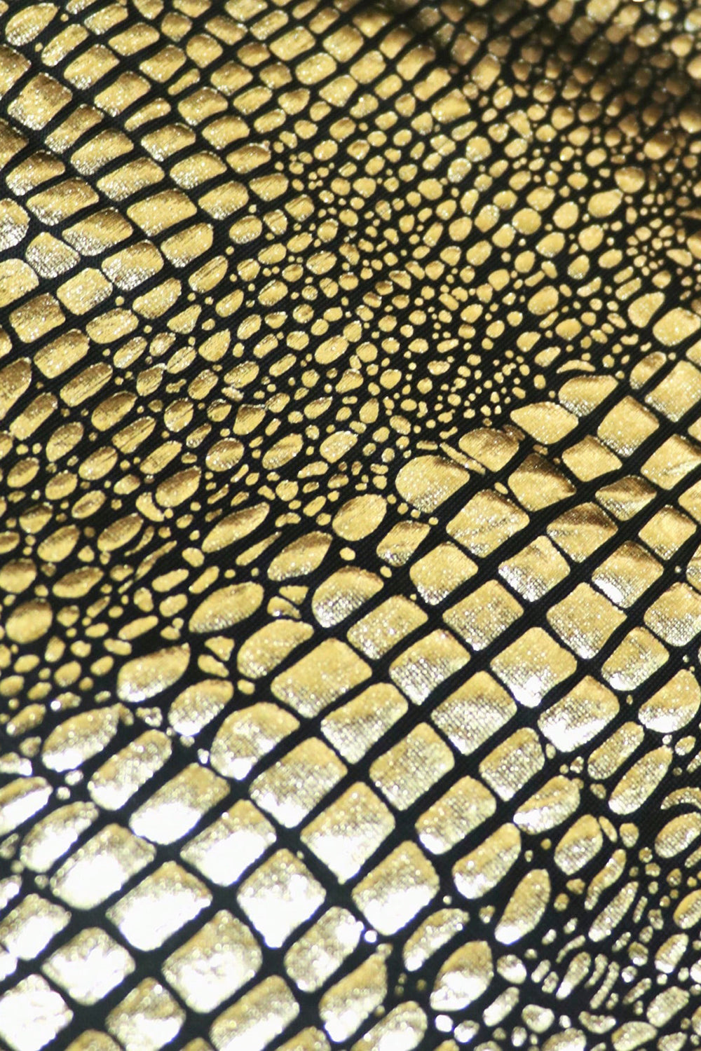 Sparkly Preto Dourado 2 Peças Um Botão Notched Lapela Masculino Prom Suit