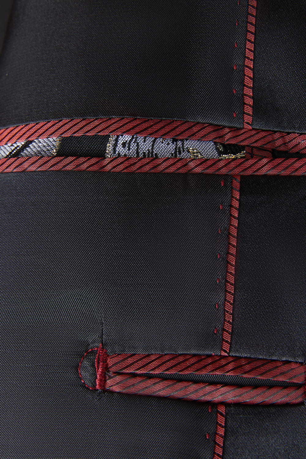 Cinzento Jacquard Xaile Lapela Masculino 2 Peças Ternos