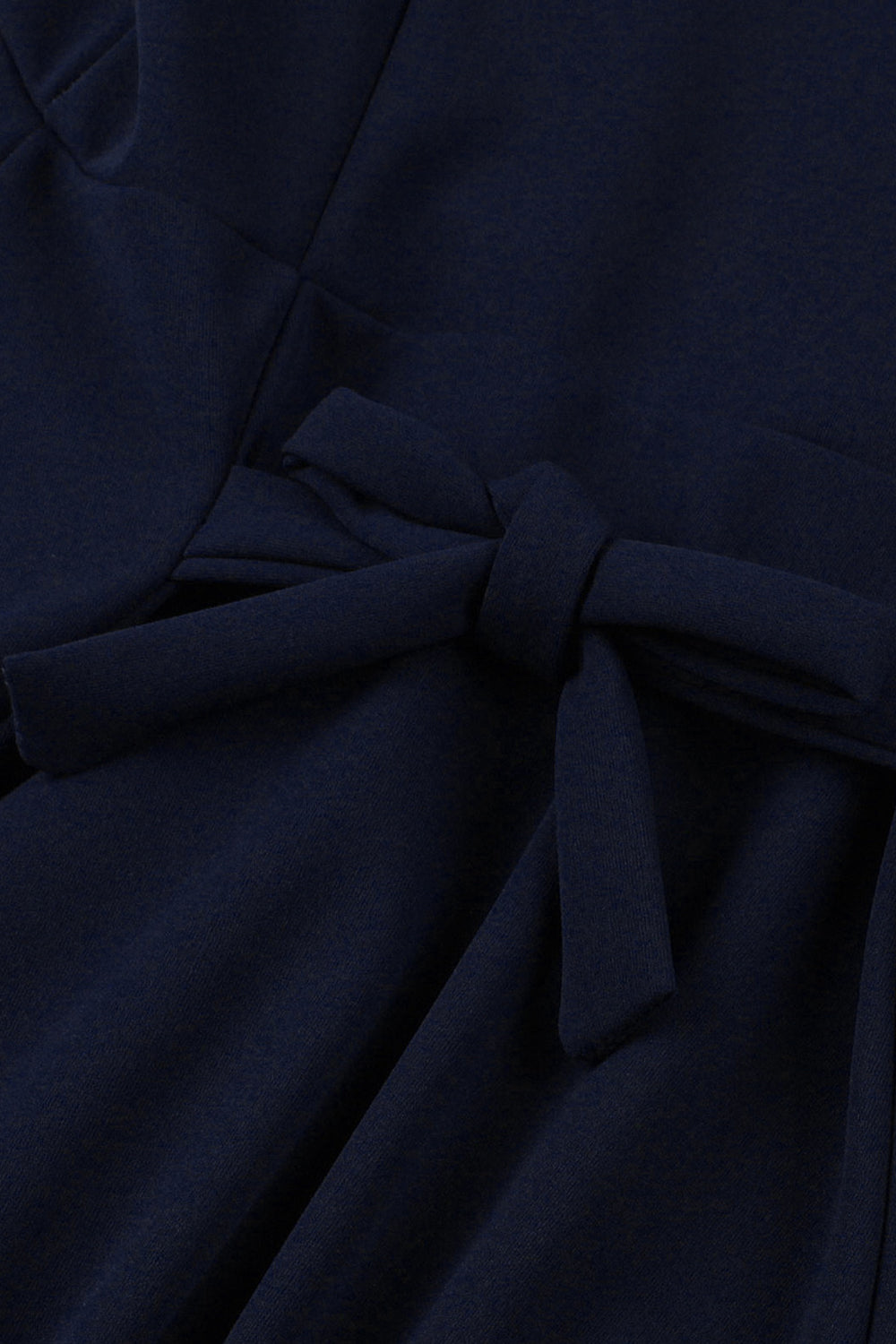 Verde escuro V pescoço único peito 1950s vestido