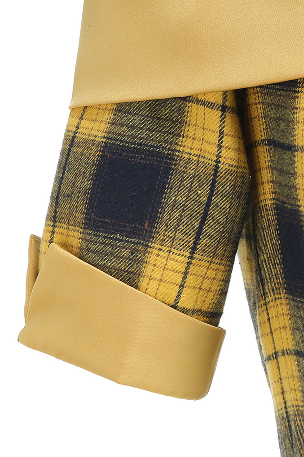 Off The Shoulder Green Grid Vestido Vintage dos anos 1950