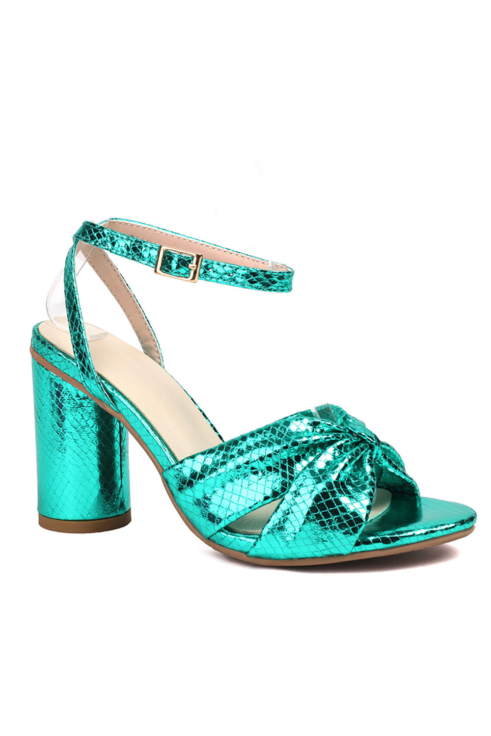 Sparkly Fuchsia Bow Mulheres Salto Alto