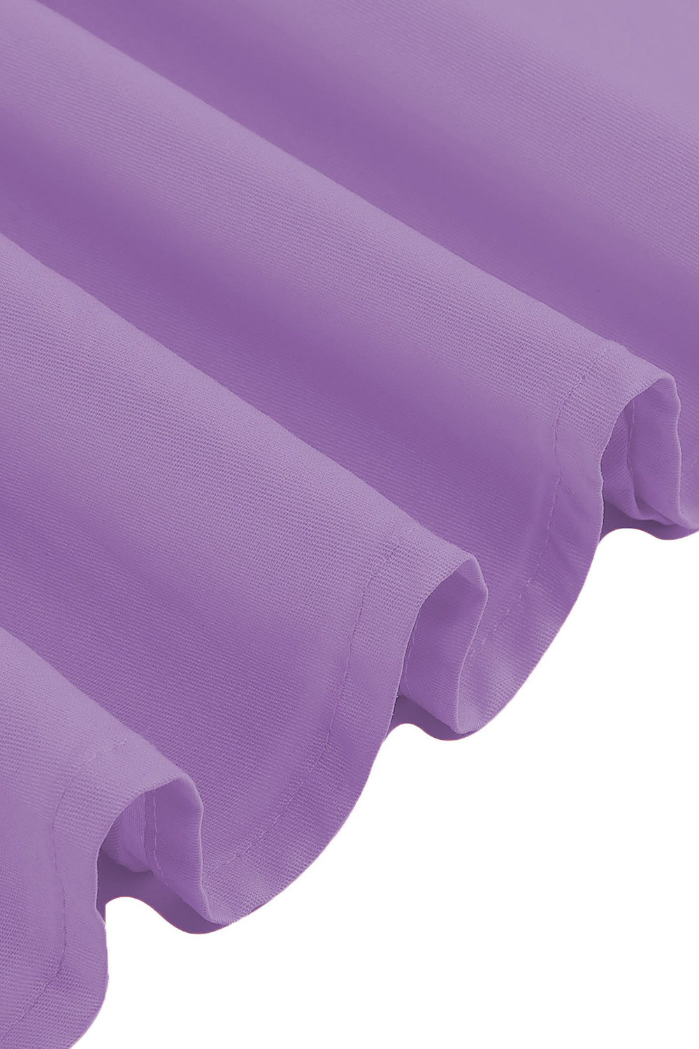 Blue Square Neck A-Line Midi Vestido dos anos 1950