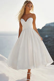 Querido Branco Um Vestido de Formatura Linha