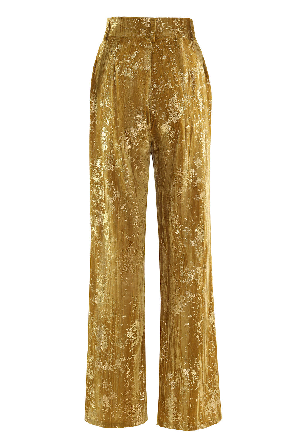 Sparkly amarelo pico lapela 2 peças mulheres ternos de baile com mangas