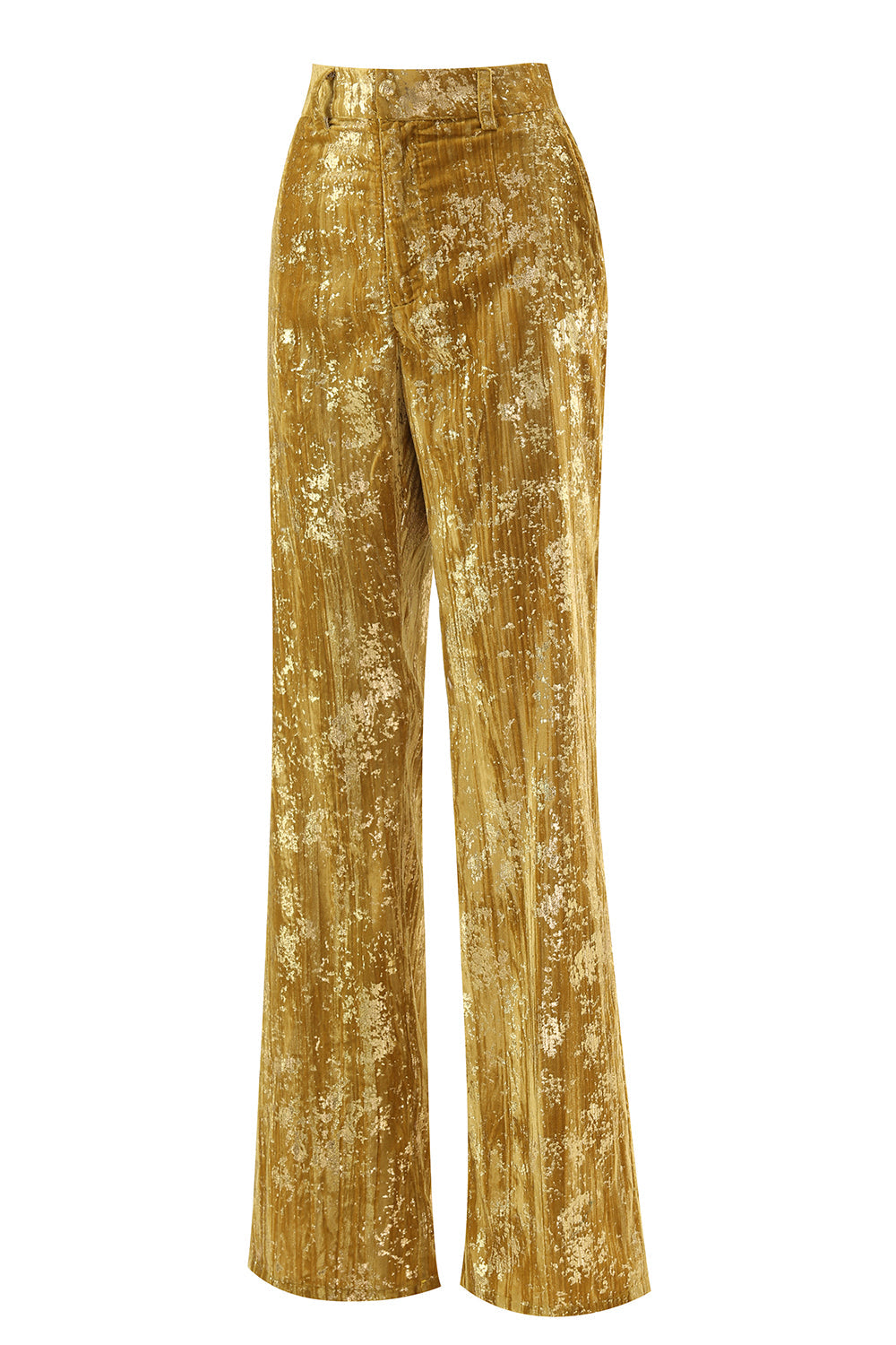 Sparkly amarelo pico lapela 2 peças mulheres ternos de baile com mangas