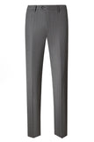 Cinzento 2 Peças Pico Lapela Single Peito Masculino Prom Suits