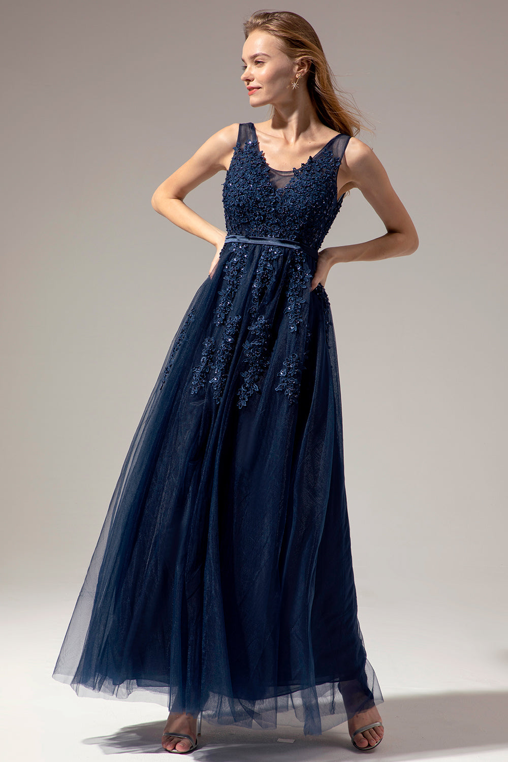 Vestido Cinza