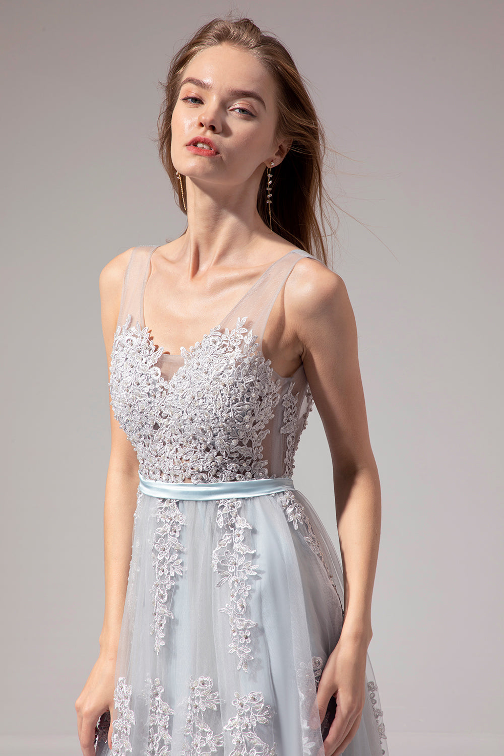 Vestido Cinza
