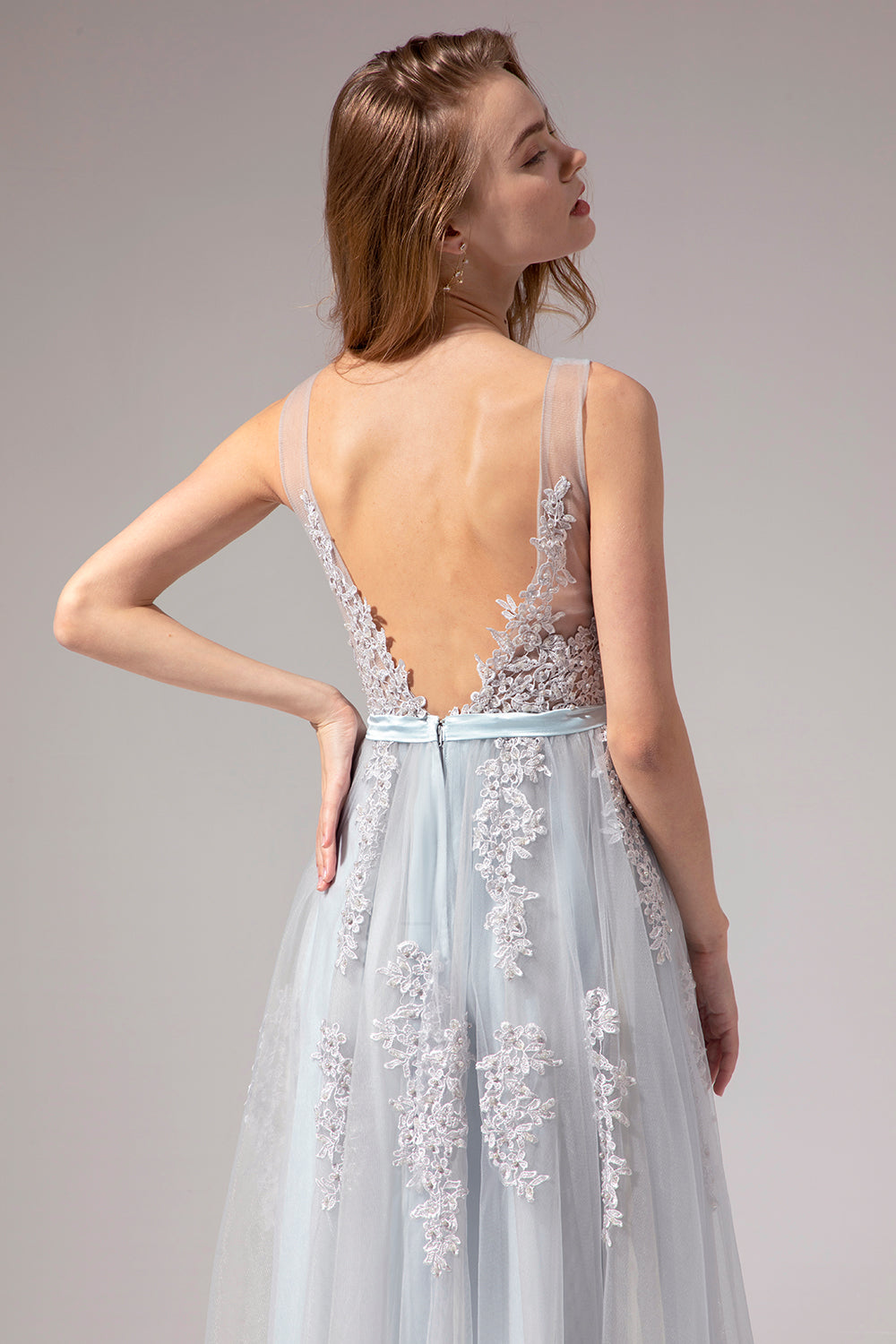 Vestido Cinza