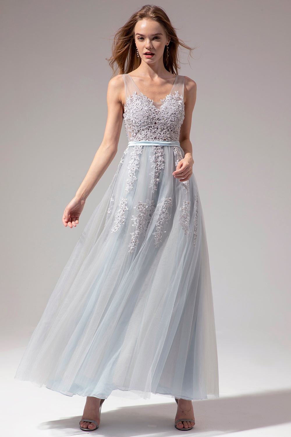 Vestido Cinza