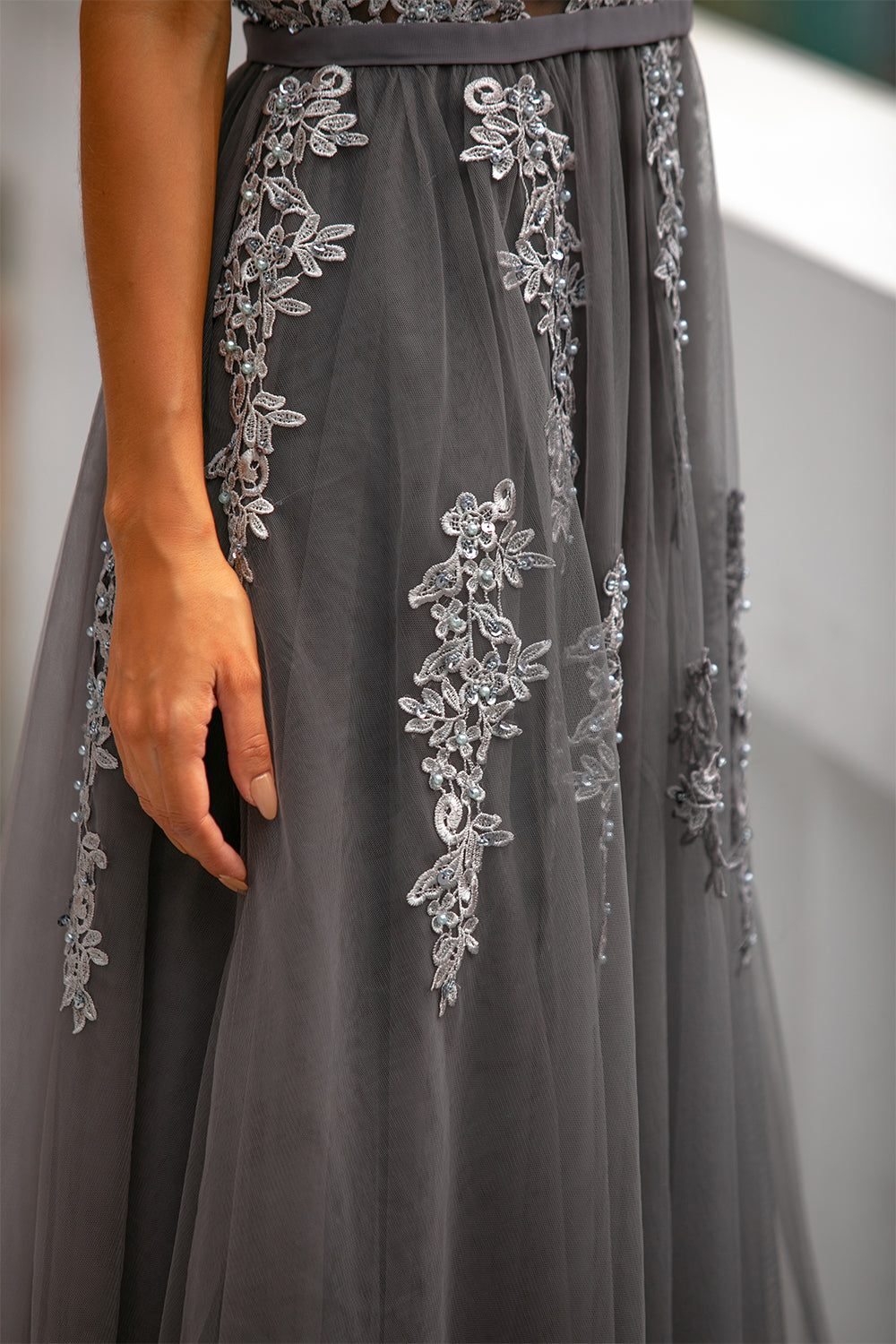 Vestido Cinza