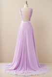 Vestido de baile longo applique