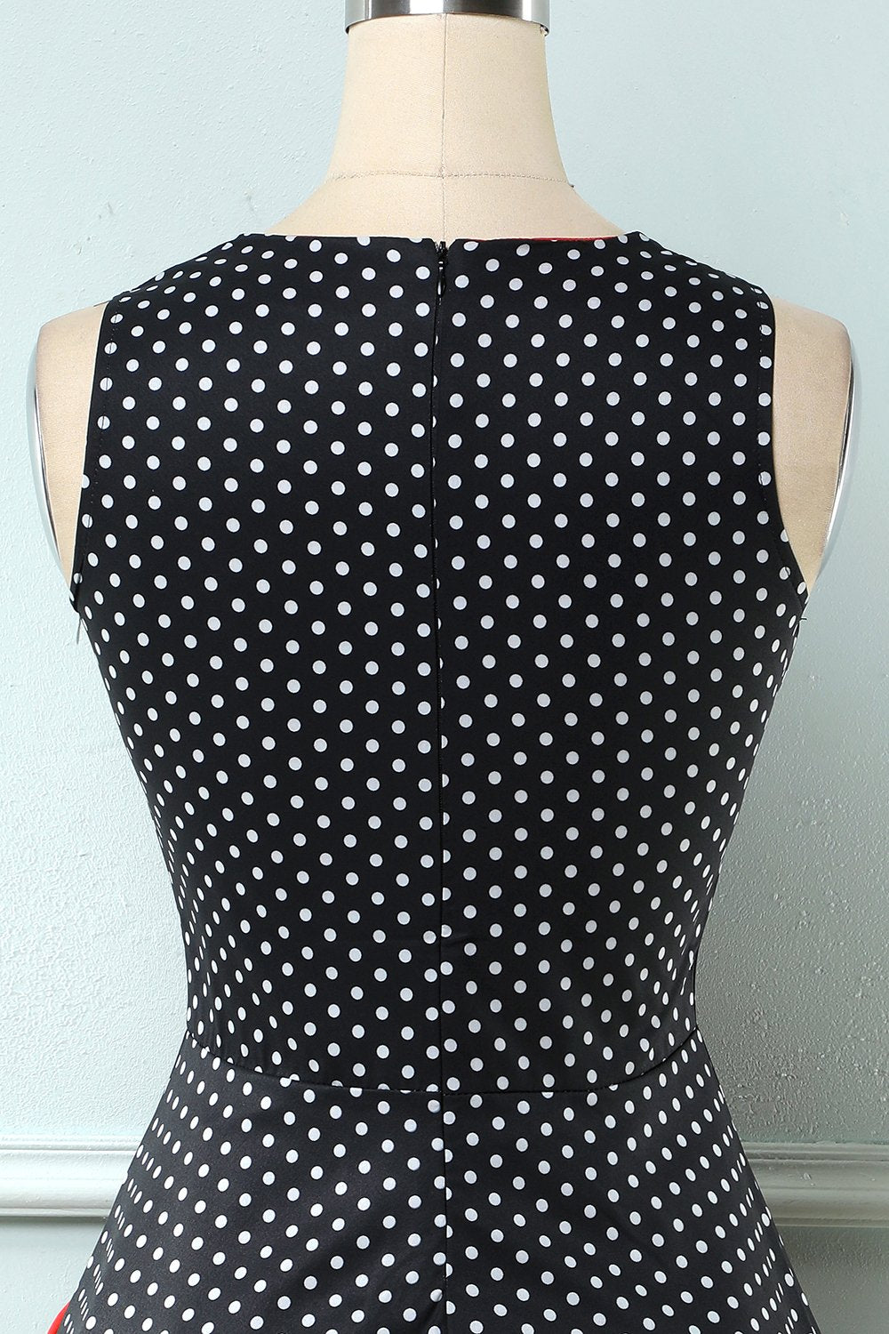 Polka Dots 1950 Swing Dress