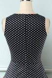 Polka Dots 1950 Swing Dress