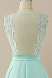 Vestido de baile longo applique