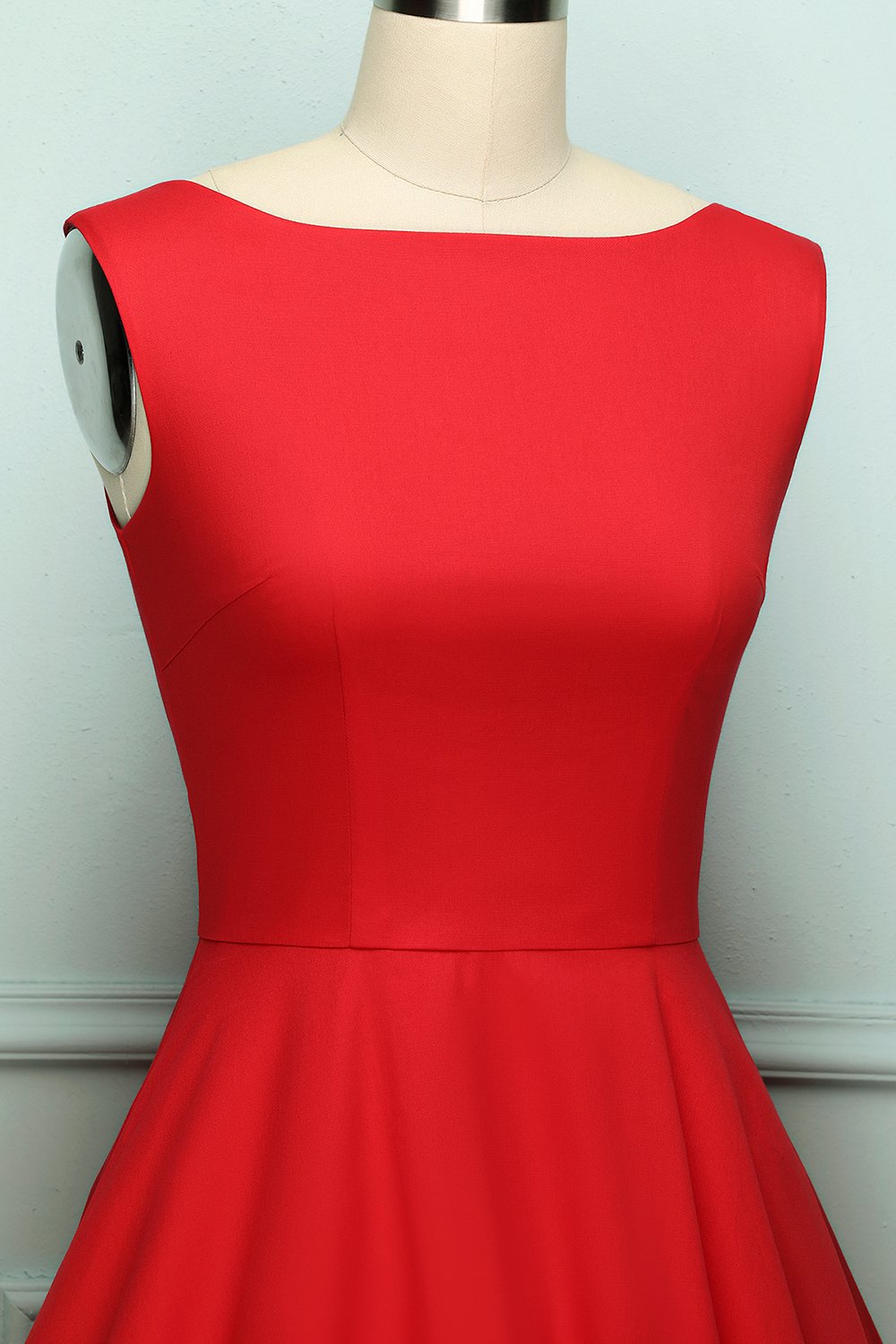 Vestido vintage sem mangas