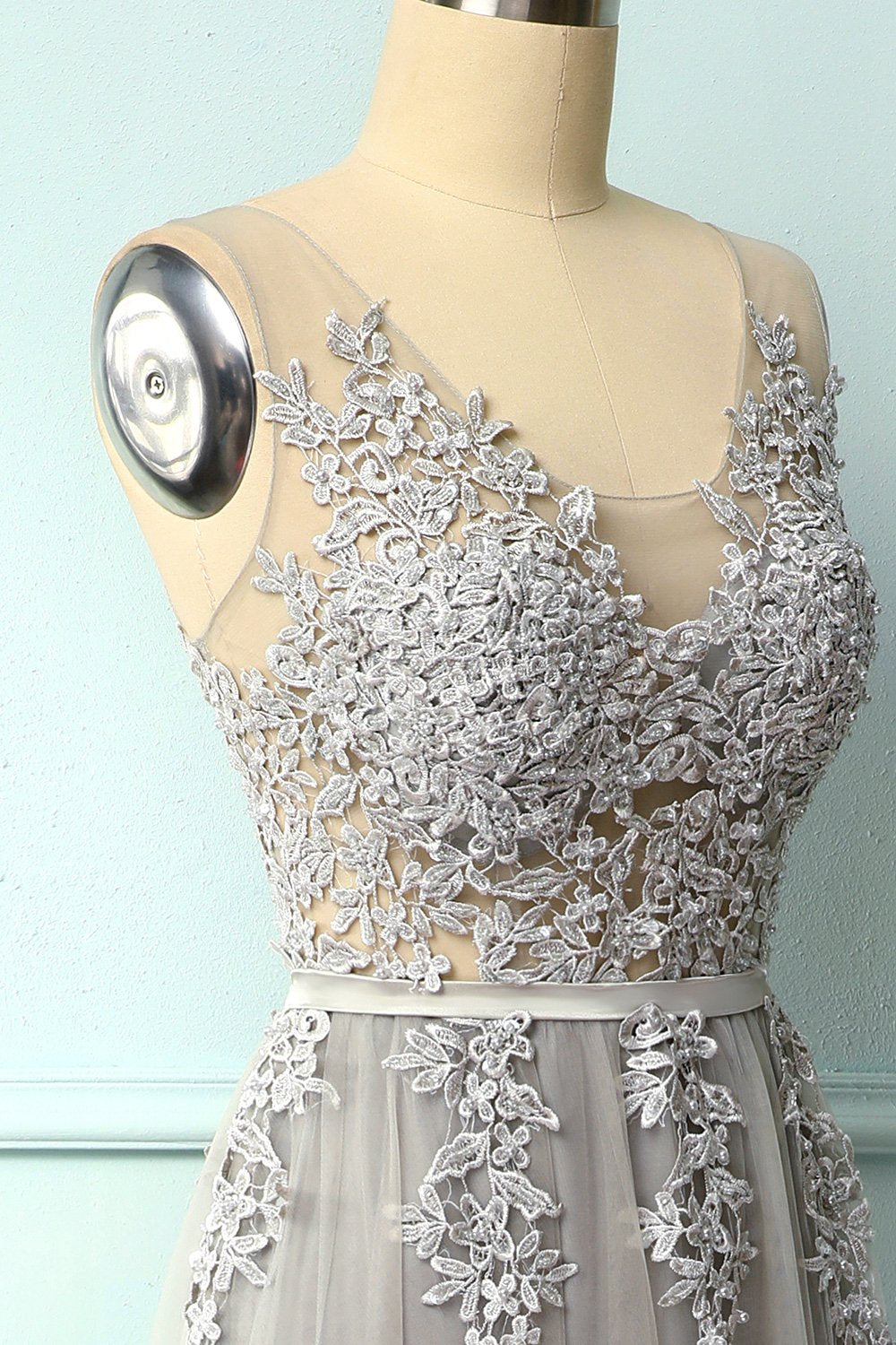 Vestido Cinza
