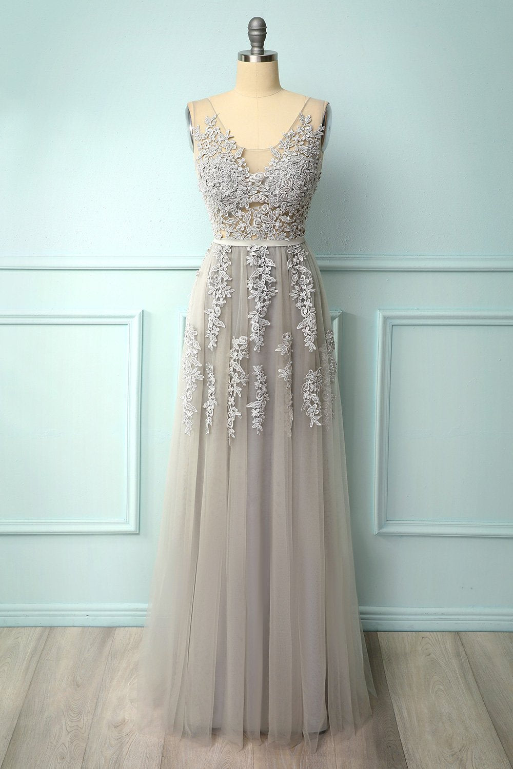 Vestido Cinza