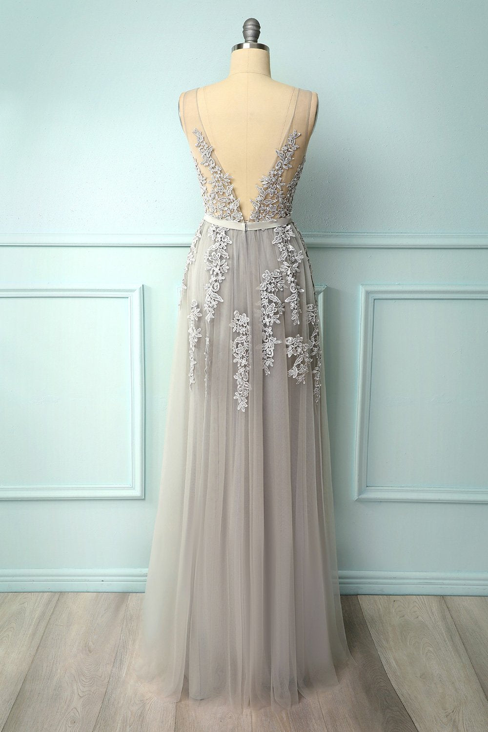 Vestido Cinza