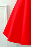 Cabresto Vermelho Vestido