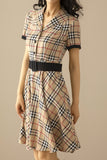1950s Vestido Vintage  Vermelho