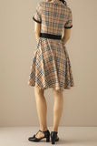 1950s Vestido Vintage  Vermelho