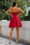 Vestido Vermelho A-line