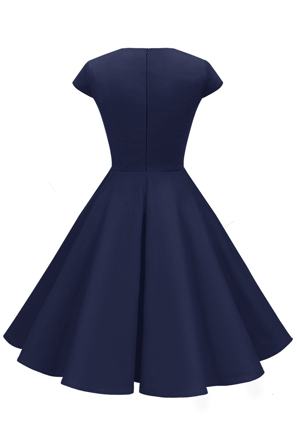 Vestido Bolinhas Vermelhas 1950