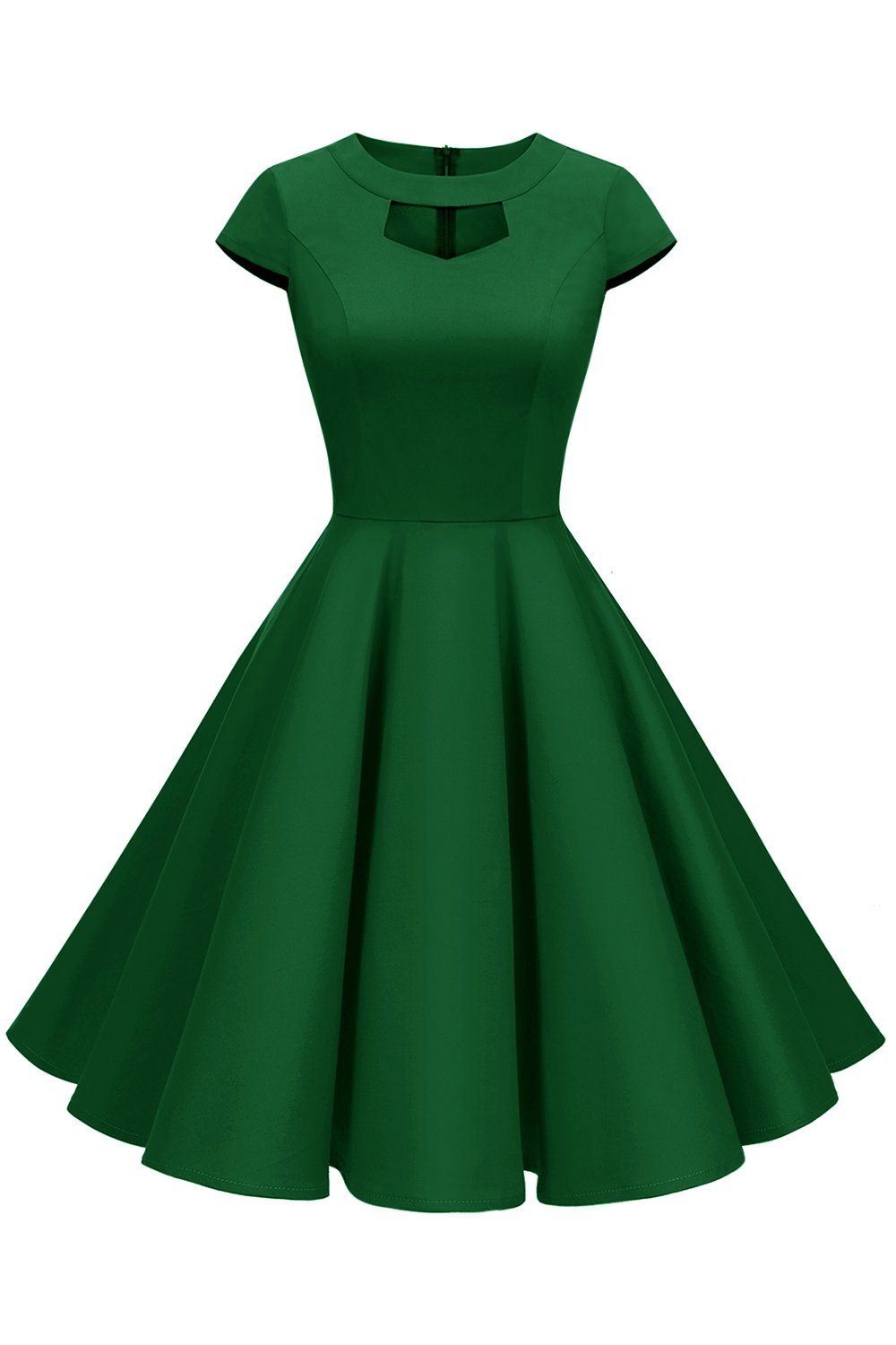 Vestido Bolinhas Vermelhas 1950