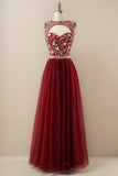 Vestido de baile de tulle de missanga
