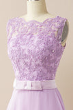 Vestido de baile longo applique