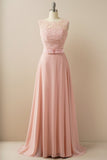 Vestido de baile longo applique