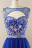 Vestido de baile de tulle de missanga