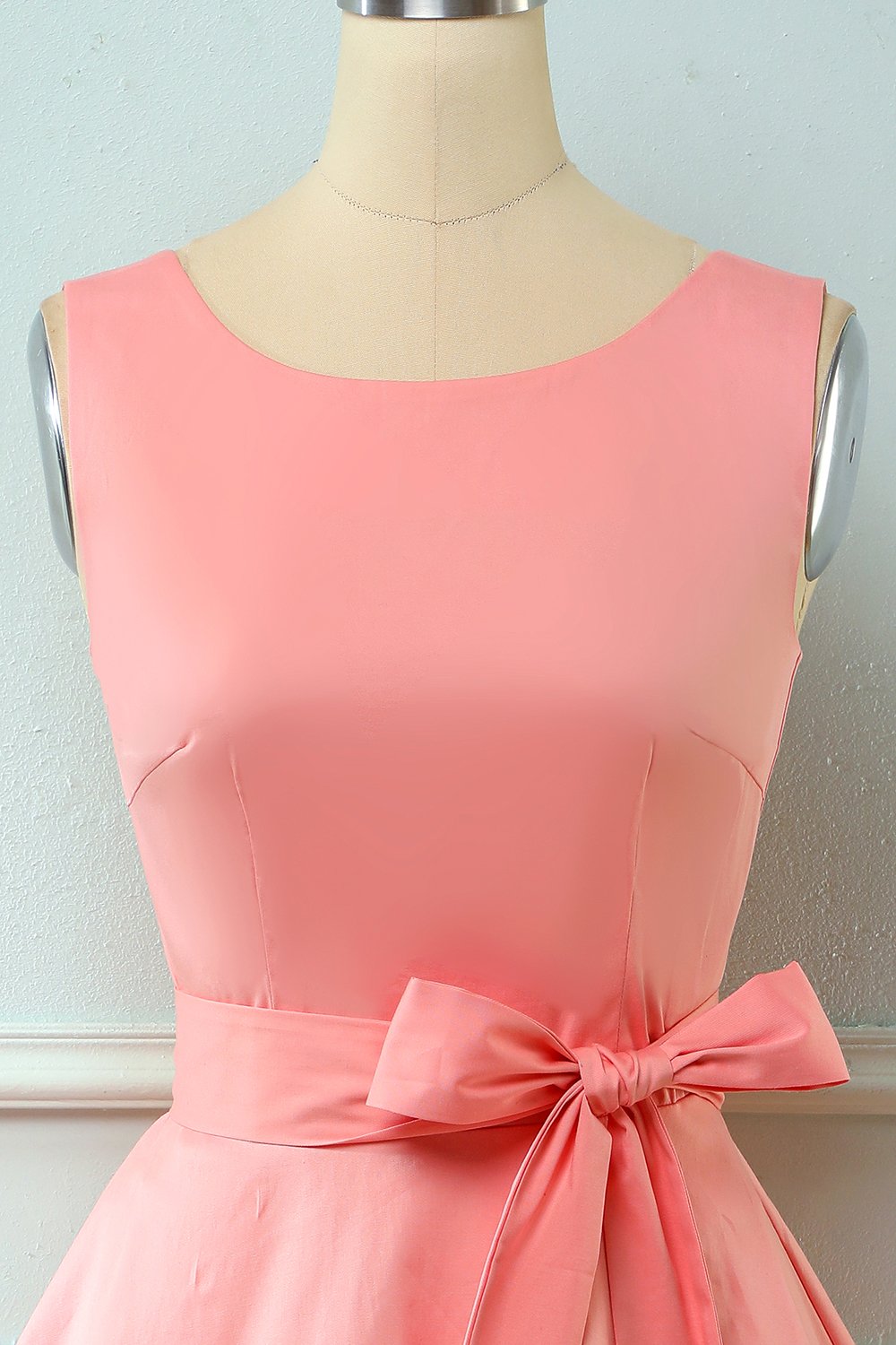 Vestido rosa vintage de 1950