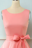 Vestido rosa vintage de 1950