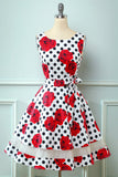 Vestido rosa vintage de 1950