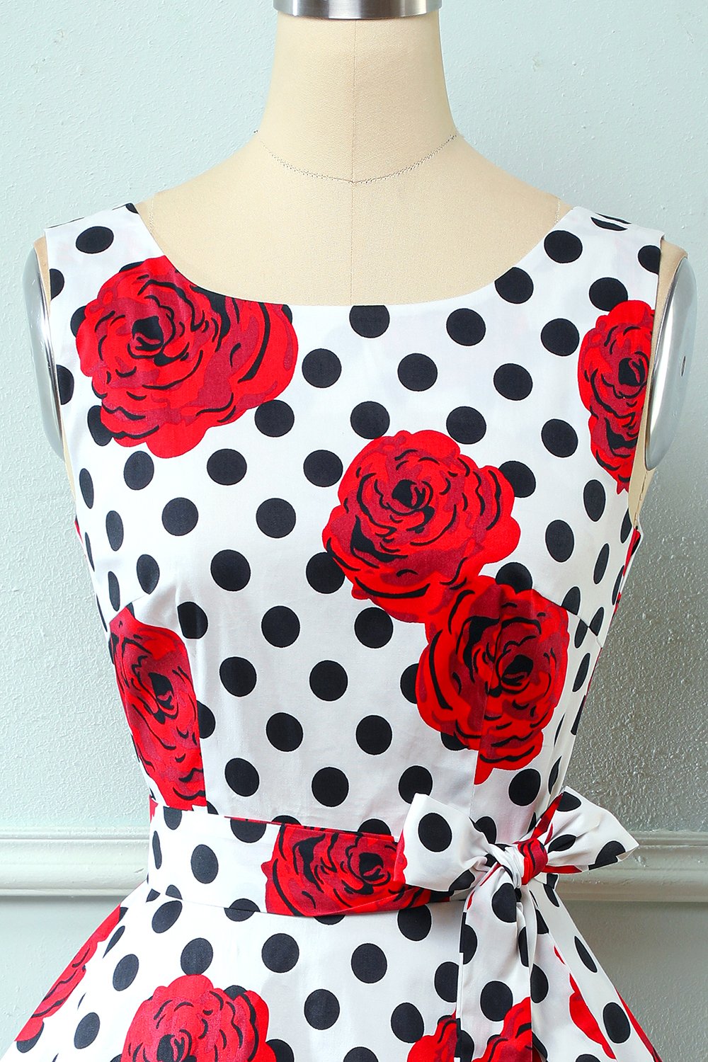Vestido rosa vintage de 1950