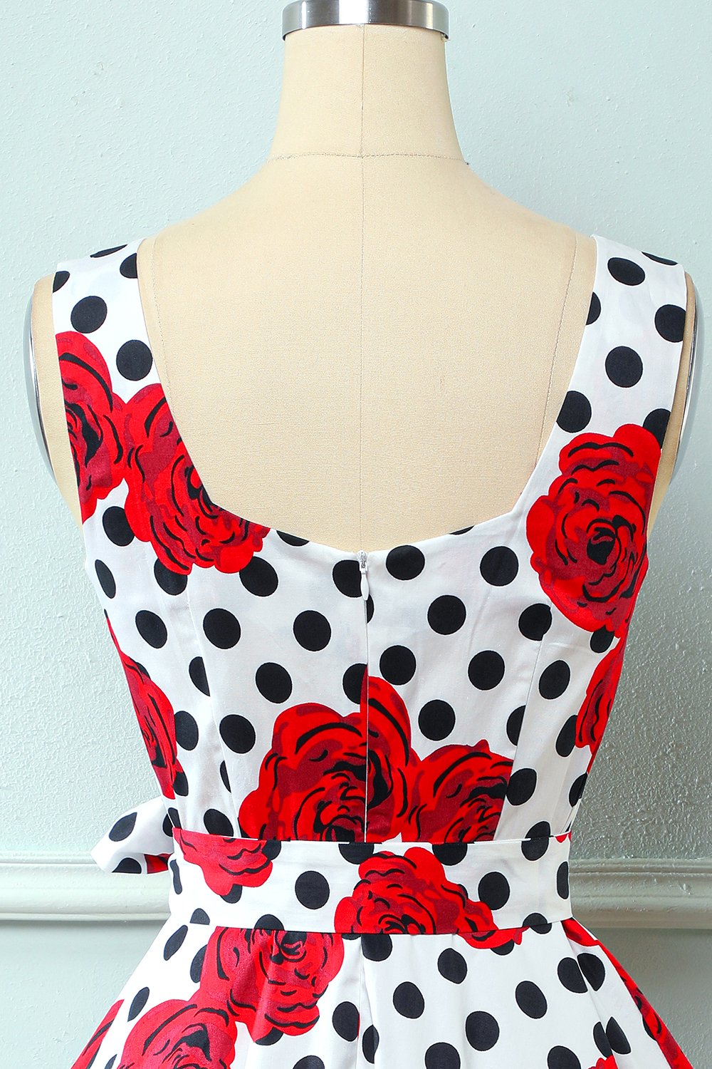 Vestido rosa vintage de 1950