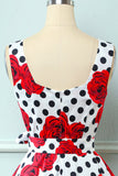Vestido rosa vintage de 1950