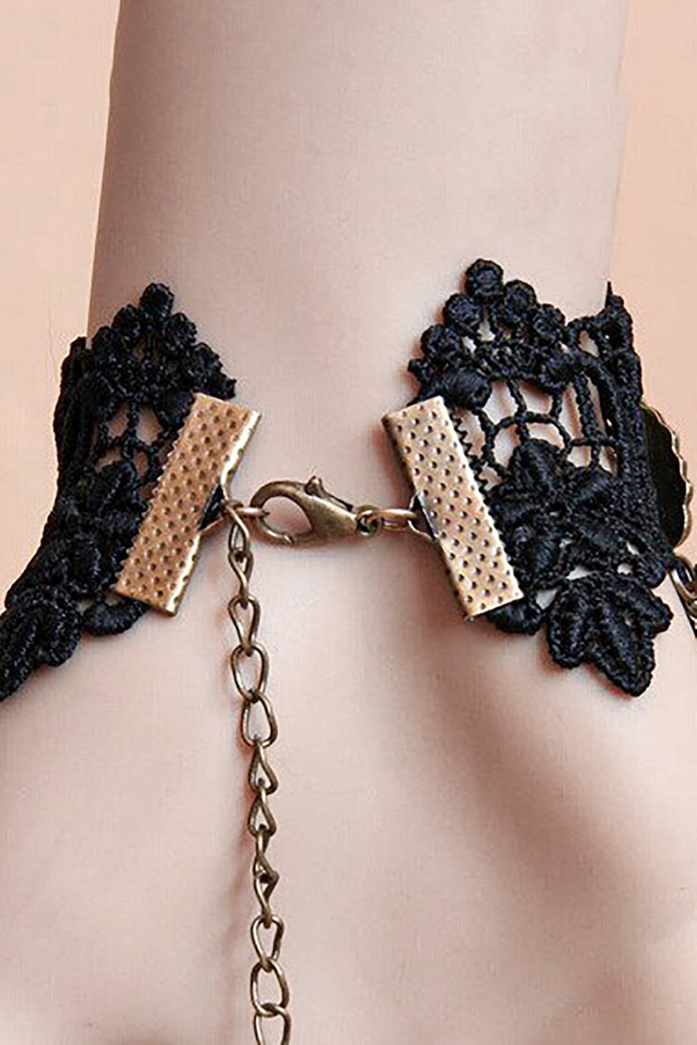 Pulseira preta de Halloween