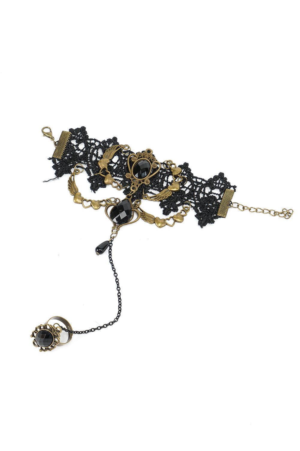 Pulseira preta de Halloween