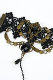 Pulseira preta de Halloween