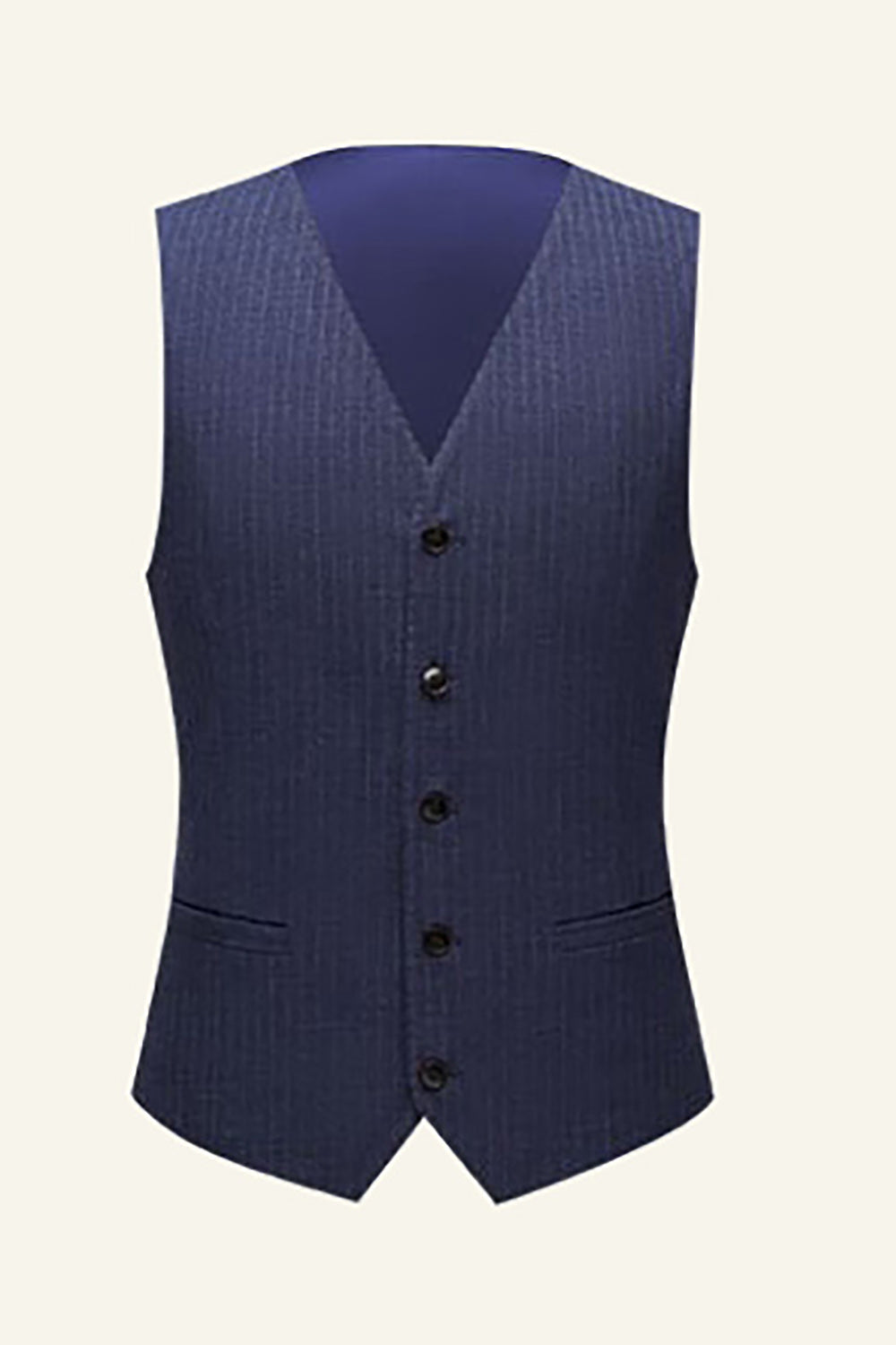 Fatos de Casamento Azul Escuro 3 Peças