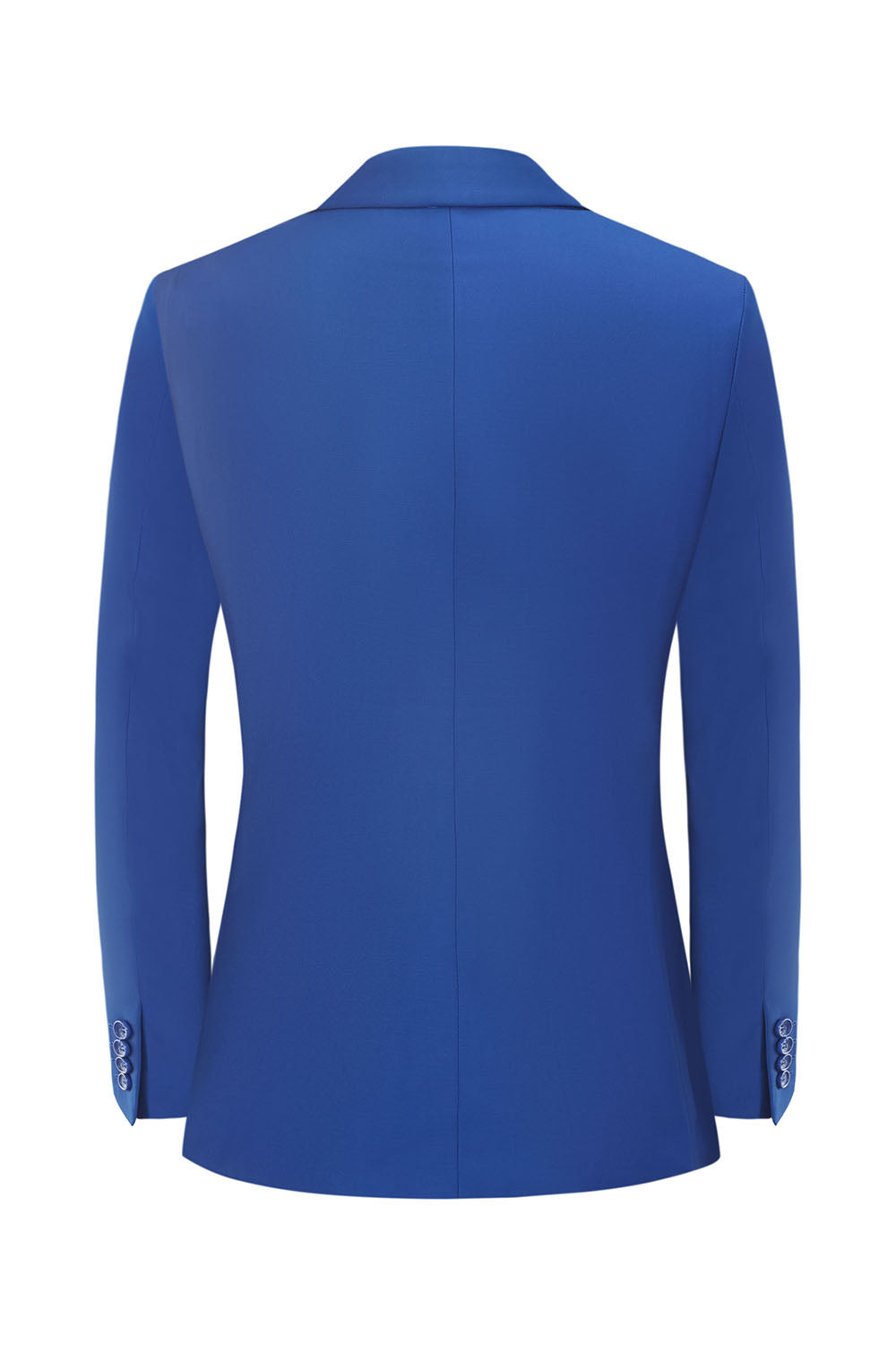 Azul 2-Peças Duplo Peito Ternos de Casamento