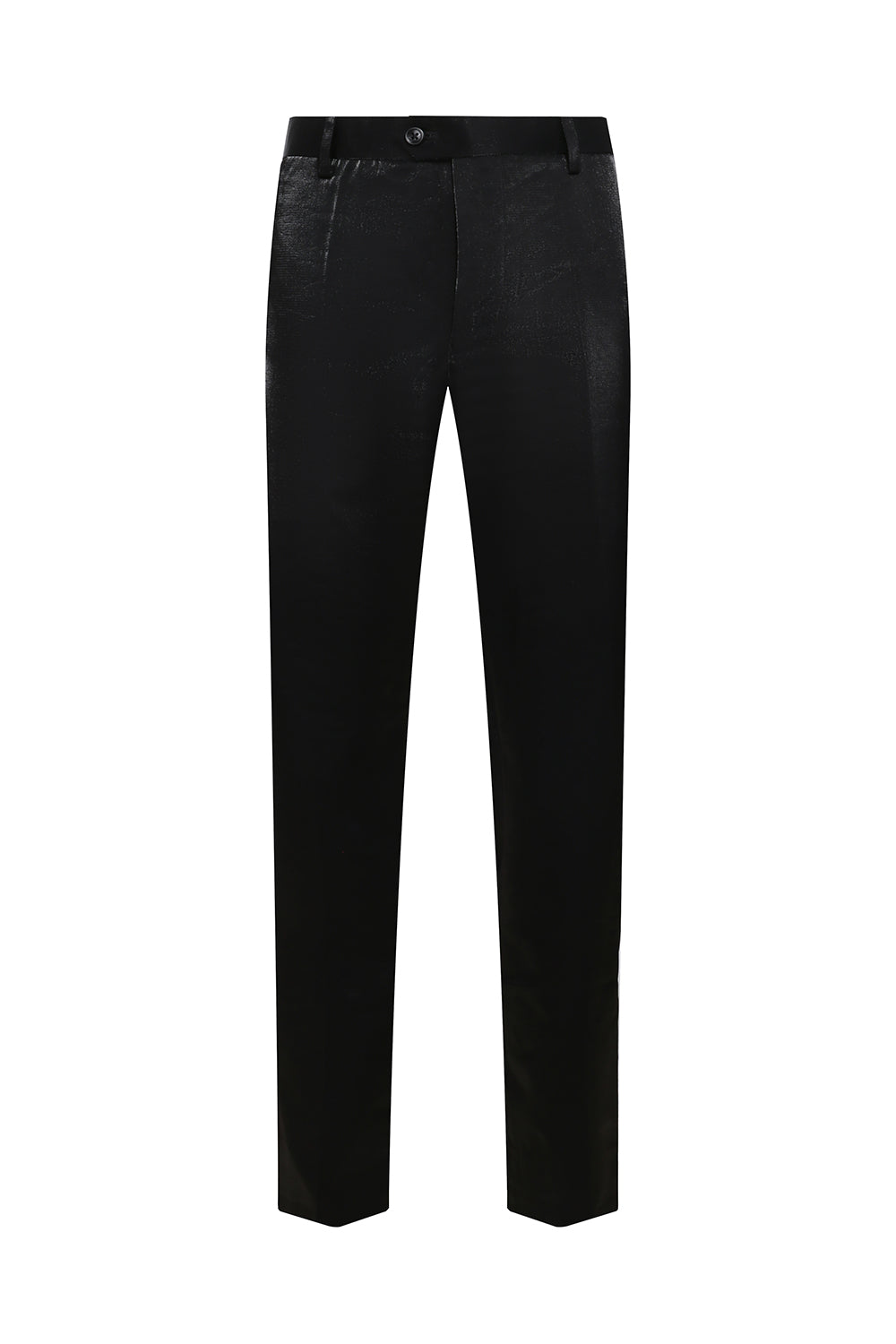 Preto Pico Lapela 2 Peças Homens Veludo Prom Ternos