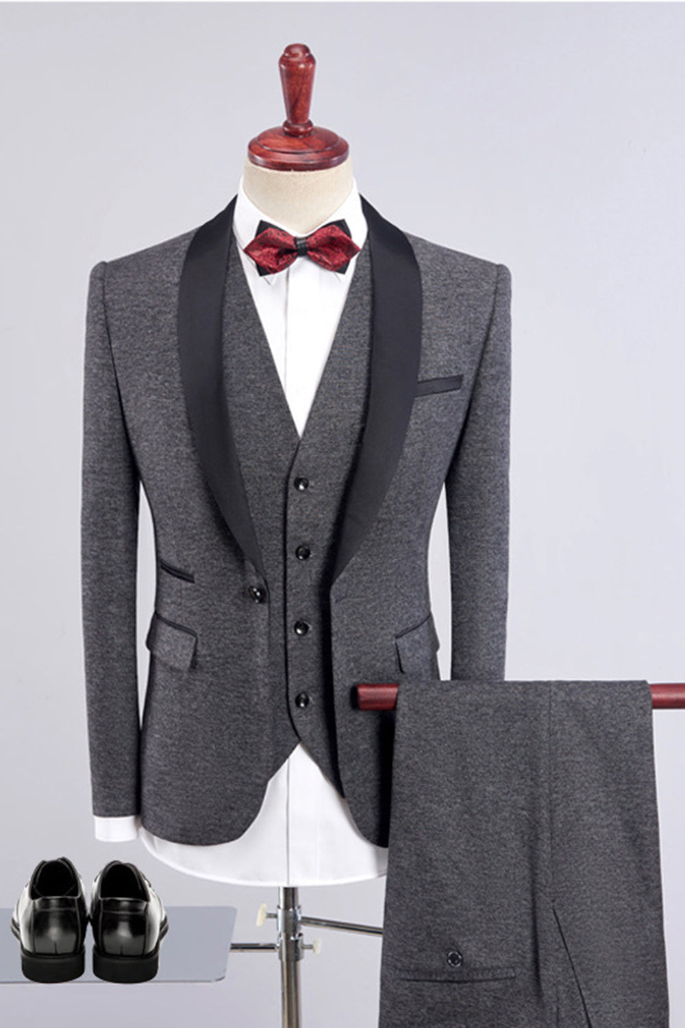 Ternos de homem 3 peças roxo