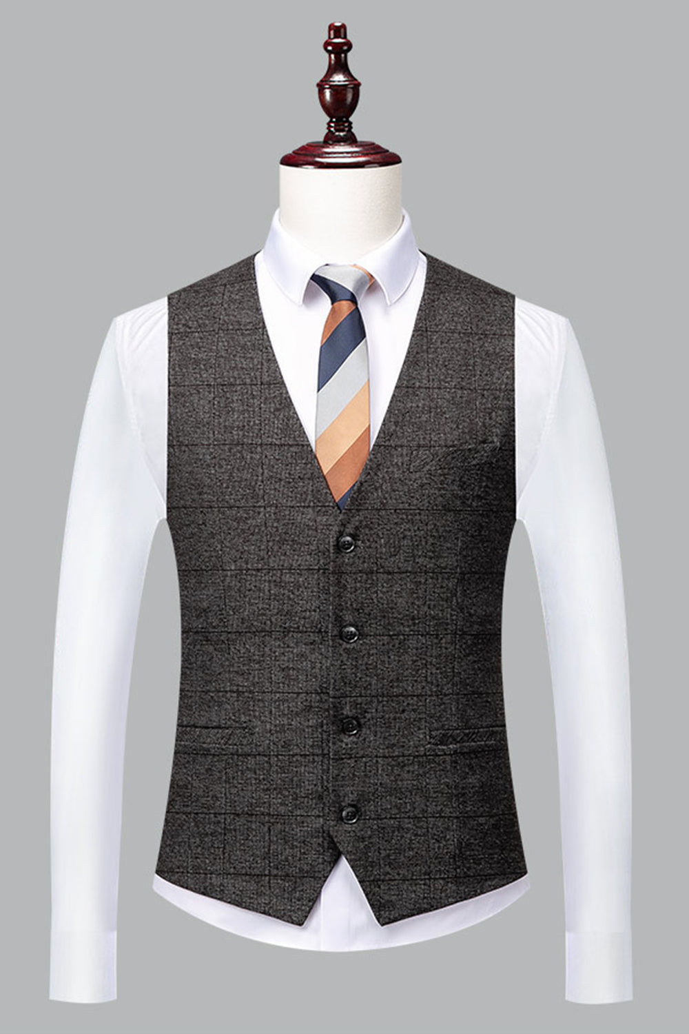 Ternos de casamento preto 3 peças