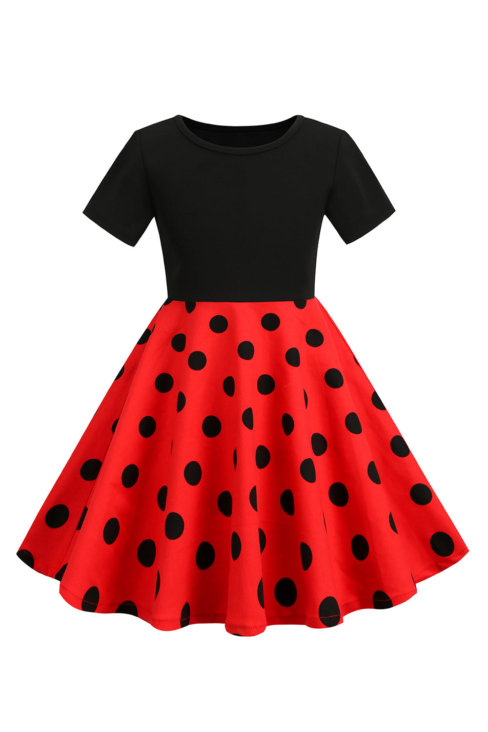 Vestido de Meninas Brancas Com Mangas Curtas