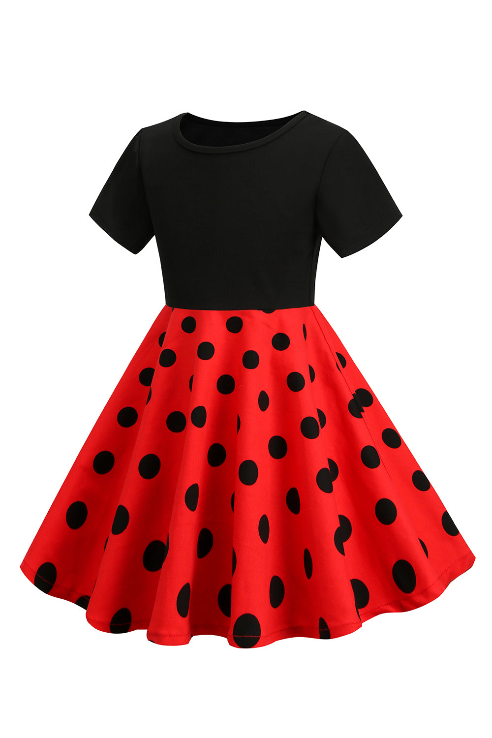 Vestido de Meninas Brancas Com Mangas Curtas
