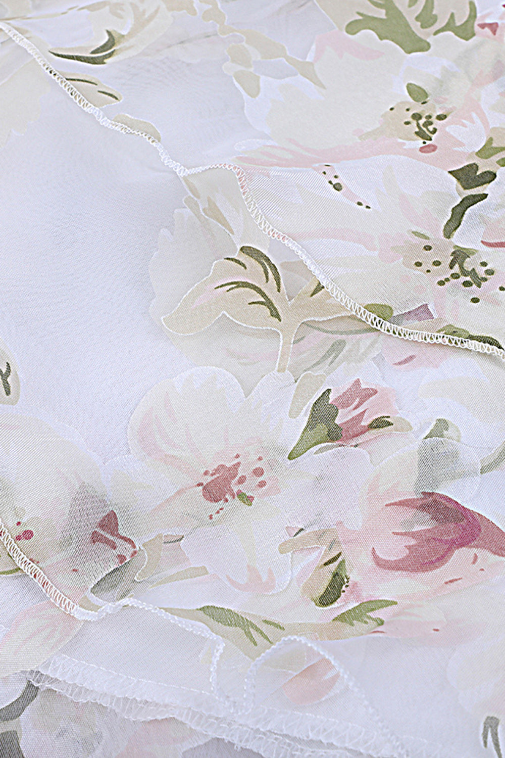 1950s Vestido Vintage Estampado